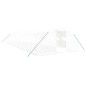 vidaXL Invernadero con estructura de acero blanco 56 m² 14x4x2 m vidaXL Invernadero con estructura de acero blanco 56 m² 14x4x2 m