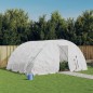 vidaXL Invernadero con estructura de acero blanco 20 m² 5x4x2,3 m vidaXL Invernadero con estructura de acero blanco 20 m² 5x4x2,3 m