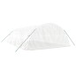 vidaXL Invernadero con estructura de acero blanco 40 m² 8x5x2,3 m vidaXL Invernadero con estructura de acero blanco 40 m² 8x5x2,3 m