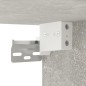 vidaXL Muebles para TV de pared 3 uds gris hormigón 57x34,5x40 cm vidaXL Muebles para TV de pared 3 uds gris hormigón 57x34,5x40 cm