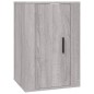 vidaXL Set de muebles para TV 2 pzas madera contrachapada gris Sonoma vidaXL Set de muebles para TV 2 pzas madera contrachapada gris Sonoma