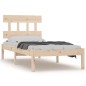 vidaXL Estructura de cama madera maciza 90x190 cm vidaXL Estructura de cama madera maciza 90x190 cm