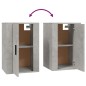 vidaXL Set de muebles de TV 3 pzas madera contrachapada gris hormigón vidaXL Set de muebles de TV 3 pzas madera contrachapada gris hormigón