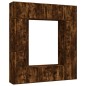 vidaXL Set de muebles de TV 8 pzas madera contrachapada roble ahumado