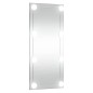 vidaXL Espejo de pared rectangular con luces LED vidrio 50x100 cm vidaXL Espejo de pared rectangular con luces LED vidrio 50x100 cm