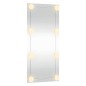 vidaXL Espejo de pared rectangular con luces LED vidrio 50x100 cm vidaXL Espejo de pared rectangular con luces LED vidrio 50x100 cm