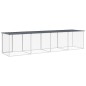 vidaXL Gallinero con techo acero galvanizado antracita 403x98x90 cm vidaXL Gallinero con techo acero galvanizado antracita 403x98x90 cm