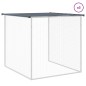 vidaXL Gallinero con techo acero galvanizado antracita 403x98x90 cm vidaXL Gallinero con techo acero galvanizado antracita 403x98x90 cm