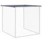 vidaXL Gallinero con techo acero galvanizado antracita 403x98x90 cm vidaXL Gallinero con techo acero galvanizado antracita 403x98x90 cm