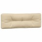 vidaXL Cojines para palés 7 piezas tela beige vidaXL Cojines para palés 7 piezas tela beige