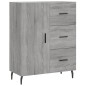 vidaXL Aparador alto madera contrachapada gris sonoma 69,5x34x180 cm vidaXL Aparador alto madera contrachapada gris sonoma 69,5x34x180 cm
