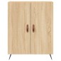 vidaXL Aparador alto madera contrachapada color roble 69,5x34x180 cm vidaXL Aparador alto madera contrachapada color roble 69,5x34x180 cm
