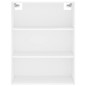 vidaXL Aparador alto madera contrachapada blanco 69,5x34x180 cm vidaXL Aparador alto madera contrachapada blanco 69,5x34x180 cm