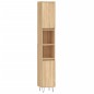 vidaXL Set de muebles de baño 3 pzas madera contrachapada roble Sonoma vidaXL Set de muebles de baño 3 pzas madera contrachapada roble Sonoma