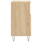 vidaXL Aparadores 2 piezas madera contrachapada color roble sonoma