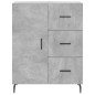 vidaXL Aparador alto madera contrachapada gris hormigón 69,5x34x180 cm vidaXL Aparador alto madera contrachapada gris hormigón 69,5x34x180 cm