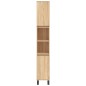 vidaXL Set de muebles de baño 3 pzas madera contrachapada roble Sonoma vidaXL Set de muebles de baño 3 pzas madera contrachapada roble Sonoma