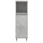 vidaXL Set muebles de baño 2 piezas madera contrachapada gris hormigón vidaXL Set muebles de baño 2 piezas madera contrachapada gris hormigón