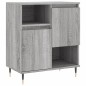 vidaXL Aparadores 2 piezas madera contrachapada gris Sonoma vidaXL Aparadores 2 piezas madera contrachapada gris Sonoma