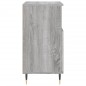 vidaXL Aparadores 2 piezas madera contrachapada gris Sonoma vidaXL Aparadores 2 piezas madera contrachapada gris Sonoma