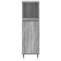 vidaXL Set de muebles de baño 3 pzas madera contrachapada gris sonoma vidaXL Set de muebles de baño 3 pzas madera contrachapada gris sonoma