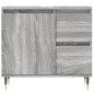 vidaXL Set de muebles de baño 3 pzas madera contrachapada gris sonoma vidaXL Set de muebles de baño 3 pzas madera contrachapada gris sonoma
