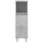 vidaXL Set muebles de baño 2 piezas madera contrachapada gris hormigón vidaXL Set muebles de baño 2 piezas madera contrachapada gris hormigón