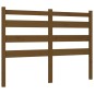 vidaXL Estructura de cama matrimonio con cabecero madera marrón miel vidaXL Estructura de cama matrimonio con cabecero madera marrón miel