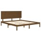 vidaXL Estructura de cama madera maciza King marrón miel 150x200 cm vidaXL Estructura de cama madera maciza King marrón miel 150x200 cm