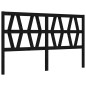 vidaXL Estructura de cama con cabecero madera maciza negro 160x200 cm vidaXL Estructura de cama con cabecero madera maciza negro 160x200 cm