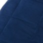 vidaXL Manta con peso tela azul 137x200 cm 6 kg vidaXL Manta con peso tela azul 137x200 cm 6 kg
