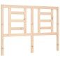 vidaXL Estructura de cama con cabecero madera maciza 140x190 cm vidaXL Estructura de cama con cabecero madera maciza 140x190 cm