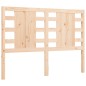 vidaXL Estructura de cama de matrimonio con cabecero madera maciza vidaXL Estructura de cama de matrimonio con cabecero madera maciza
