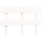vidaXL Estructura de cama con cabecero madera maciza blanco 140x200 cm vidaXL Estructura de cama con cabecero madera maciza blanco 140x200 cm