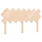 vidaXL Estructura de cama con cabecero madera maciza 140x190 cm vidaXL Estructura de cama con cabecero madera maciza 140x190 cm