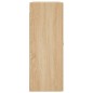 vidaXL Armarios de pared 2 uds madera de ingeniería roble Sonoma vidaXL Armarios de pared 2 uds madera de ingeniería roble Sonoma