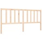 vidaXL Estructura de cama de matrimonio con cabecero madera maciza vidaXL Estructura de cama de matrimonio con cabecero madera maciza