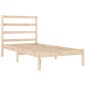 vidaXL Estructura de cama madera maciza de pino 100x200 cm vidaXL Estructura de cama madera maciza de pino 100x200 cm