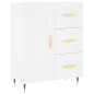 vidaXL Aparador alto madera contrachapada blanco 69,5x34x180 cm vidaXL Aparador alto madera contrachapada blanco 69,5x34x180 cm