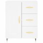 vidaXL Aparador alto madera contrachapada blanco 69,5x34x180 cm vidaXL Aparador alto madera contrachapada blanco 69,5x34x180 cm