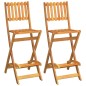 vidaXL Juego muebles de bar de jardín 3 piezas madera maciza de acacia vidaXL Juego muebles de bar de jardín 3 piezas madera maciza de acacia