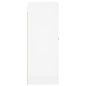 vidaXL Armario de pared 2 unidades blanco brillante 69,5x34x90 cm vidaXL Armario de pared 2 unidades blanco brillante 69,5x34x90 cm