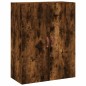 vidaXL Aparador alto madera contrachapada roble ahumado 69,5x34x180 cm vidaXL Aparador alto madera contrachapada roble ahumado 69,5x34x180 cm