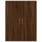 vidaXL Aparador alto madera contrachapada marrón roble 69,5x34x180 cm vidaXL Aparador alto madera contrachapada marrón roble 69,5x34x180 cm