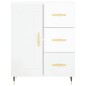 vidaXL Aparador alto madera contrachapada blanco brillo 69,5x34x180 cm vidaXL Aparador alto madera contrachapada blanco brillo 69,5x34x180 cm