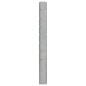 vidaXL Postes de valla de jardín 10 uds acero galvanizado plata 200 cm vidaXL Postes de valla de jardín 10 uds acero galvanizado plata 200 cm