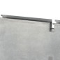 vidaXL Postes de valla de jardín 10 uds acero galvanizado plata 200 cm vidaXL Postes de valla de jardín 10 uds acero galvanizado plata 200 cm