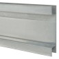 vidaXL Postes de valla de jardín 10 uds acero galvanizado plata 200 cm vidaXL Postes de valla de jardín 10 uds acero galvanizado plata 200 cm