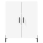 vidaXL Aparador alto madera contrachapada blanco 69,5x34x180 cm vidaXL Aparador alto madera contrachapada blanco 69,5x34x180 cm
