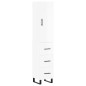 vidaXL Aparador alto madera contrachapada blanco brillo 34,5x34x180 cm vidaXL Aparador alto madera contrachapada blanco brillo 34,5x34x180 cm